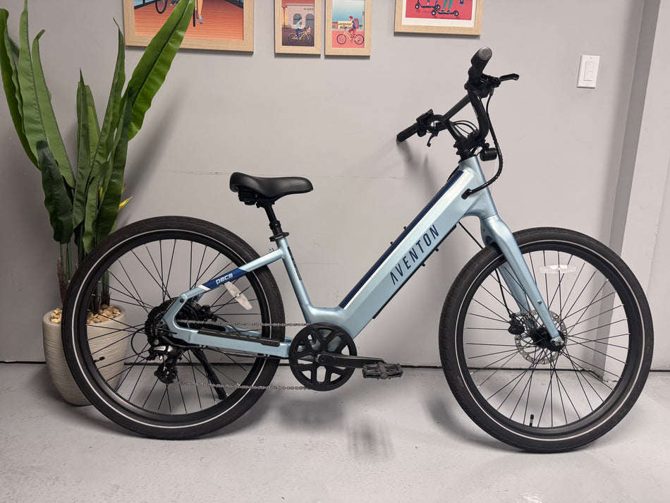 Used Aventon Pace 4 - Step-through - Blue Steel - Regular (S/N: E45B3947)